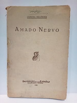 Imagen del vendedor de Amado Nervo a la venta por Librera Miguel Miranda