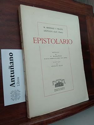 Seller image for Epistolario for sale by Libros Antuano