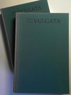 Immagine del venditore per Biblia Sacra: Iuxta Vulgatam Versionem, 2 volumes: Tomus I Genesis - Psalmi, Tomus II: Proverbia - Apocalypsis Appendix venduto da Cotswold Internet Books