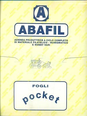 Abafil. Fogli pocket. Modello 1. 38 pezzi