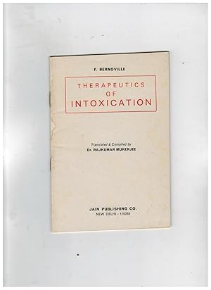 THERAPEUTICS OF INTOXICATION