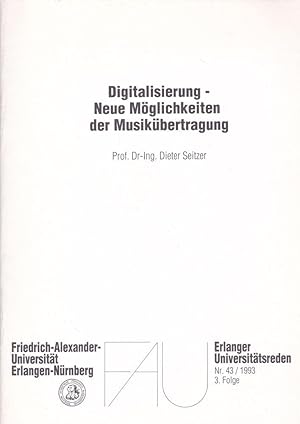 Digitalisierung -Neue Möglichkeiten der Musikübertragung