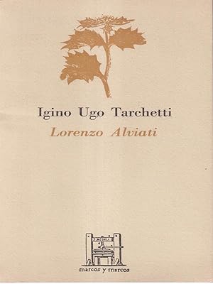 Bild des Verkufers fr Lorenzo Alviati zum Verkauf von Librodifaccia