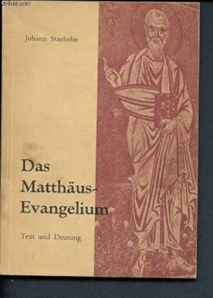 Bild des Verkufers fr Das Mathus-Evangelium zum Verkauf von Le-Livre