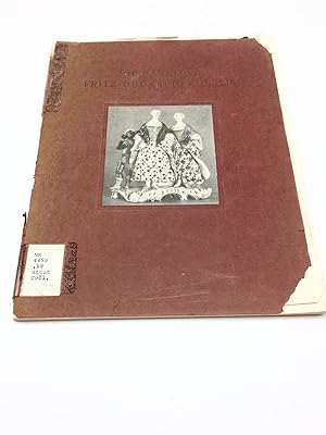 Seller image for Die Sammlung Fritz Buckardt/Berlin: Deustches una Auslandisches Porzellan Deutsche Fayencen und Steingut for sale by Shadyside Books