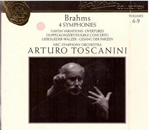 Toscanini collection Vol. 6-9 Brahms: die 4 Sinfonien, die Haydn-Variationen etc.