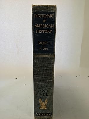 Seller image for Dictionary Of American History Volumes I-VI With Index for sale by Shadyside Books