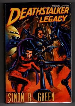 Image du vendeur pour Deathstalker Legacy by Simon R. Green (First Edition) Gollancz File Copy mis en vente par Heartwood Books and Art