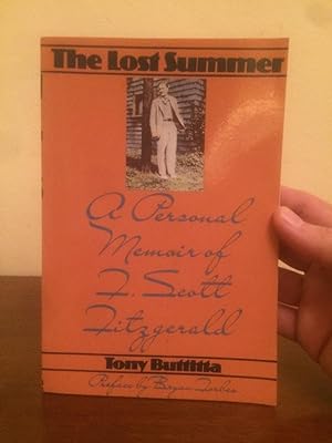 Seller image for The Lost Summer: A Personal Memoir of F. Scott Fitzgerald for sale by Temple Bar Bookshop