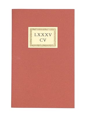 LXXXV CV: two poems in five essays