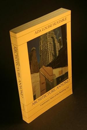 Imagen del vendedor de Architecture, Anyone?. a la venta por Steven Wolfe Books