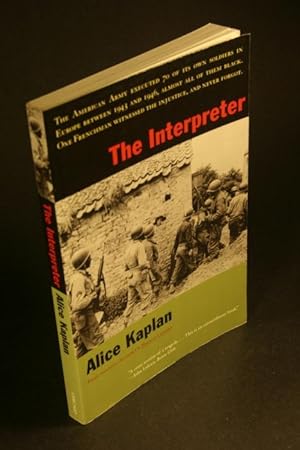 Image du vendeur pour The Interpreter. mis en vente par Steven Wolfe Books