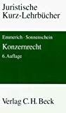 Seller image for Konzernrecht for sale by Antiquariat Bookfarm