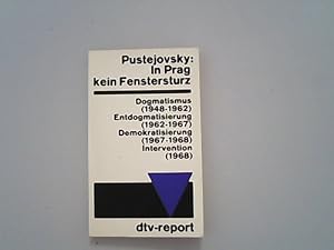 Imagen del vendedor de In Prag Kein Fenstersturz. a la venta por Antiquariat Bookfarm