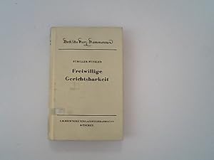 Seller image for Freiwillige Gerichtsbarkeit : Gesetz ber die Angelegenheiten der freiwilligen Gerichtsbarkeit. Beck'sche Kurz-Kommentare ; Bd. 33 for sale by Antiquariat Bookfarm