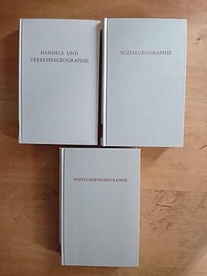 Geographie - 3 Bände aus der Reihe "Wege der Forschung"