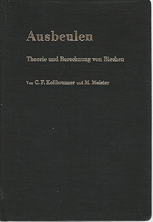 Seller image for Ausbeulen. Theorie und Berechnung von Blechen. for sale by Lewitz Antiquariat