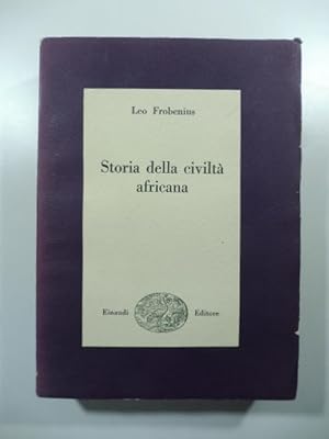 Storia della civiltà africana. Prolegomeni di una morfologia Storica