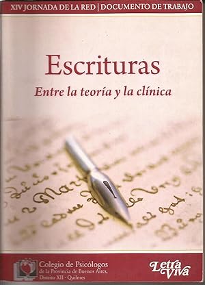 Immagine del venditore per Escrituras entre la teora y la clnica venduto da Librera Santa Brbara