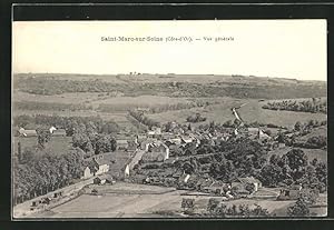 Carte postale Saint-Marc-sur-Seine, Vue generale