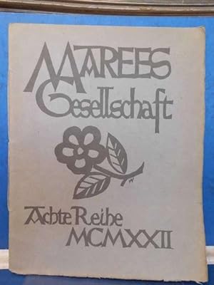 Marees Gesellschaft Achte Reihe der Drucke Im Frühling 1922 enthält: 34. Druck: Canticum Canticor...