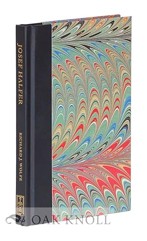 Seller image for JOSEF HALFER AND THE REVIVAL OF THE ART OF MARBLING PAPER for sale by Oak Knoll Books, ABAA, ILAB