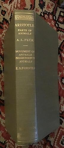 Aristotle Parts of Animals (Loeb Classical Library)