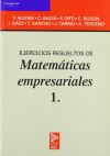 Seller image for Ejercicios resueltos de matemticas empresariales 1. for sale by AG Library