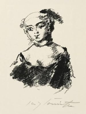 Imagen del vendedor de LOVIS CORINTH (1858-1925, deutscher Maler, Zeichner und Grafiker des deutschen Impressionismus); ALFRED KUBIN (1877-1950, �sterreichischer Grafiker, Schriftsteller und Buchillustrator); WILHELM KOHLHOFF (1893-1971, deutscher Maler und Graphiker der Verschollenen Generation und dem Expressiven Realismus); FRITZ MESECK (1883-1955, deutscher Maler und Grafiker) a la venta por Herbst-Auktionen
