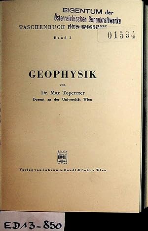 Geophysik. (=Taschenbuch des Wissens ; 2. Band)