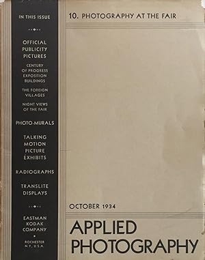 Applied Photography October 1934: Photography at the Fair
