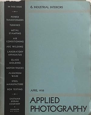 Applied Photography April 1932: Industrial Interiors