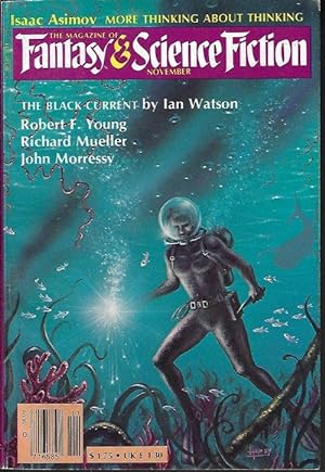 Imagen del vendedor de The Magazine of FANTASY AND SCIENCE FICTION (F&SF): November, Nov. 1983 a la venta por Books from the Crypt