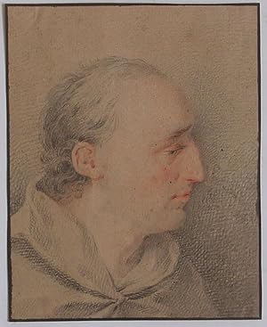 Meisterzeichnung, Portrait, 18.Jhdt. oder um 1800