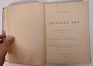 Notes on Japanese Art. Paper read before the Architectural Association, London. Illustrated by Sp...