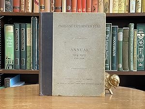 Palestine Exploration Fund Annual, 1914-1915. Double Volume. The Wilderness of Zin (Archaeologica...