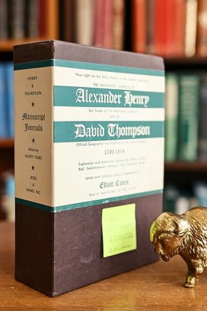 Seller image for New Light on the Early History of the Greater Northwest / The Manuscript Journals of Alexander Henry and of David Thompson; Complete two volume facsimile edition, in publisher's slipcase for sale by BISON BOOKS - ABAC/ILAB