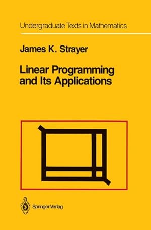 Seller image for Linear Programming and Its Applications for sale by AHA-BUCH GmbH