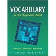 Seller image for Vocabulary for the College Bound Student for sale by eCampus