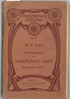 Bild des Verkufers fr Photographie bei knstlichem Licht (Magnesium-Licht) zum Verkauf von Antiquariat Unterberger