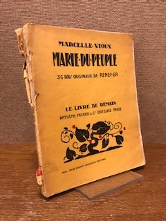 Seller image for Marie-Du-Peuple. 38 bois originaux de Renefer for sale by Antiquariat Unterberger