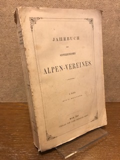 Bild des Verkufers fr Jahrbuch des Oesterreichischen Alpen-Vereins. 3. Band zum Verkauf von Antiquariat Unterberger