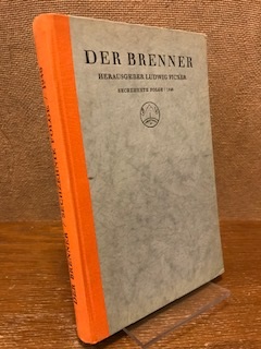 Bild des Verkufers fr Der Brenner. Sechzehnte Folge/ 1946 zum Verkauf von Antiquariat Unterberger