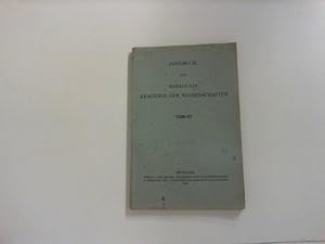 Bild des Verkufers fr Jahrbuch der Bayerischen Akademie der Wissenschaften 1936/37. zum Verkauf von Zellibooks. Zentrallager Delbrck