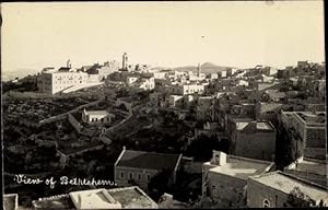 Bild des Verkufers fr Ansichtskarte / Postkarte Betlehem Palstina, General View, Vue generale, Gesamtansicht zum Verkauf von akpool GmbH