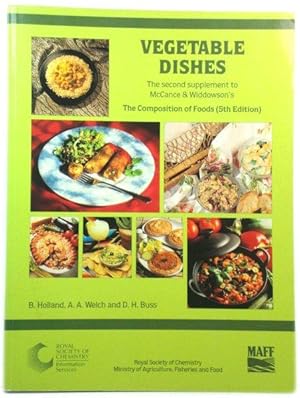 Imagen del vendedor de Vegetable Dishes (Second Supplement to the Fifth Edition of McCance and Widdowson's The Composition of Foods) a la venta por PsychoBabel & Skoob Books