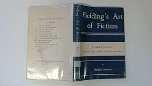 Bild des Verkufers fr Fielding'S Art Of Fiction: Eleven Essays On Shamela, Joseph Andrews, Tom Jones, And Amelia zum Verkauf von Goldstone Rare Books
