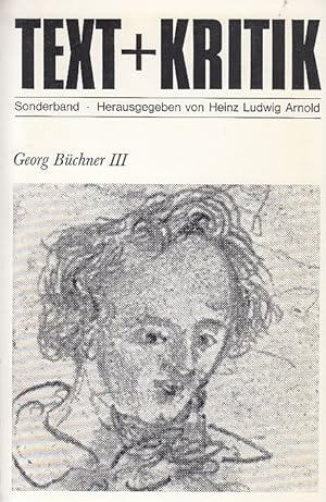 Bild des Verkufers fr Georg Bchner; Teil: 3 / Hrsg. v. Heinz Ludwig Arnold, Text + Kritik, Sonderband zum Verkauf von Licus Media