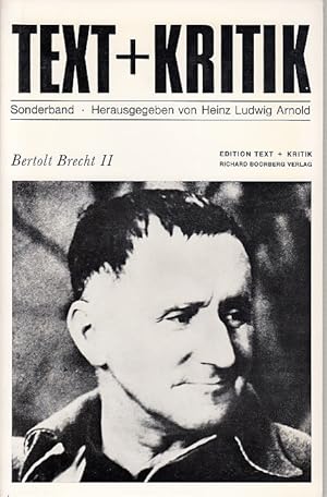 Bertolt Brecht; Teil: 2. / Hrsg. v. Heinz Ludwig Arnold; Text + Kritik, Sonderband