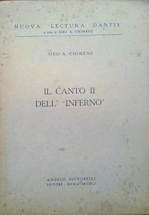 Seller image for Il Canto II dell'Inferno for sale by librisaggi